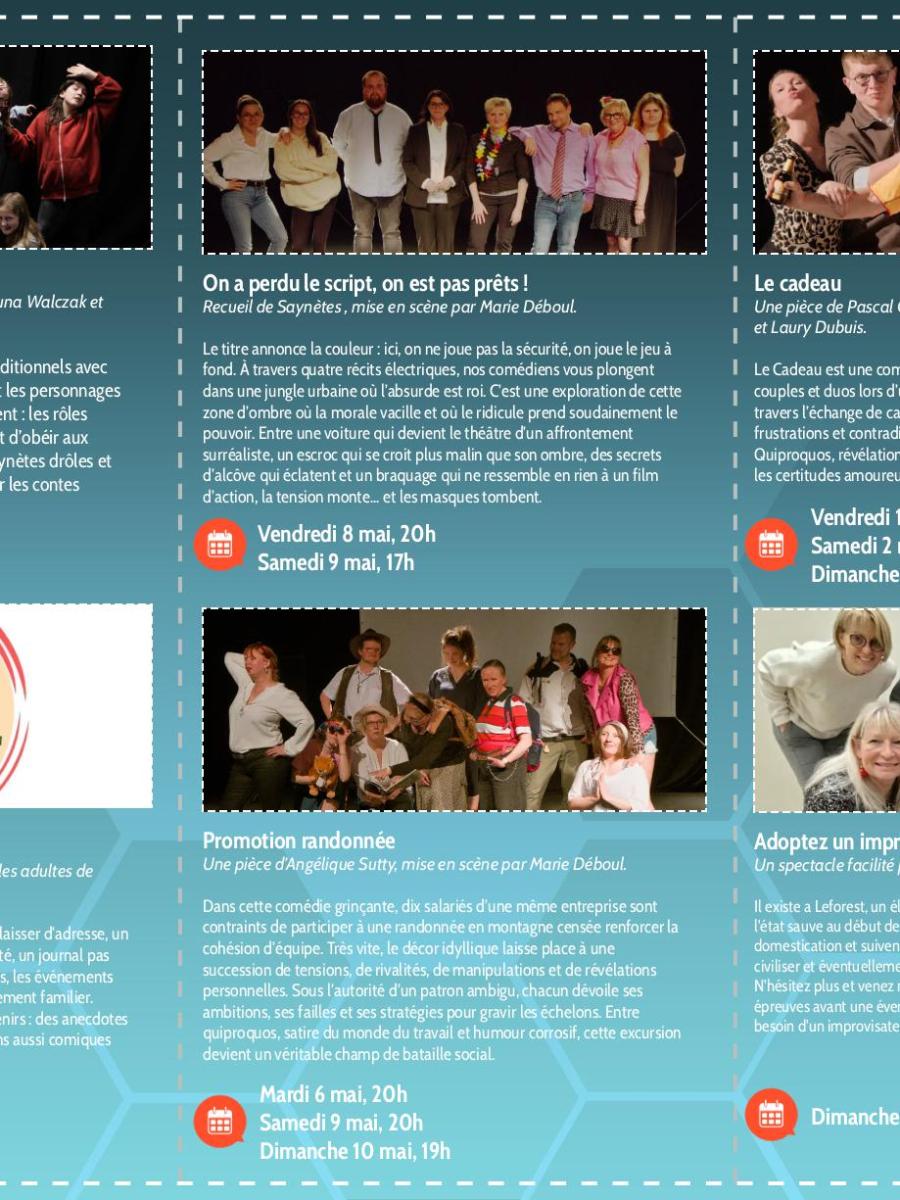 Festival de Théâtre 2026 : 10 Jours de Folie à Leforest !